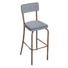 Banqueta Temp Cobre E Cinza