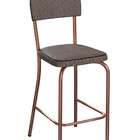 Banqueta Temp Cobre E Marrom