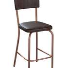 Banqueta Temp Cobre E Tabaco