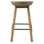 Banqueta Tess Média Com Estrutura Em Aço Fendi