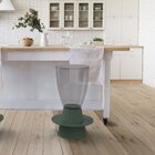 Banqueta Tinn Crystal  Verde Alecrim