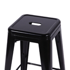 Banqueta Titan Alta Preta - Or Design