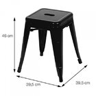 Banqueta Titan Baixa Cinza - Or Design