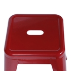 Banqueta Titan Baixa Vermelha - Or Design