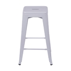 Banqueta Titan Média Branca - Or Design