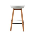 Banqueta Toledo Média - Branco