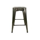 Banqueta Tolix Alta - Natural Envernizada