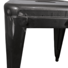 Banqueta Tolix Baixa - Natural Envernizada