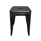 Banqueta Tolix Baixa - Natural Envernizada