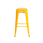Banqueta Tolix Iron Design Amarela