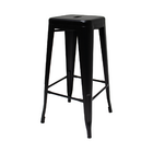 Banqueta Tolix Iron Industrial Preta