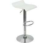 Banqueta Toquio Wave Giratória Com Regulagem - Branca