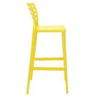 Banqueta Tramontina Enseada Em Polipropileno Preto