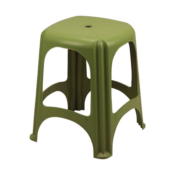 Banqueta Tramontina Niterói Em Polipropileno Verde Tramontina