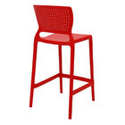 Banqueta Tramontina Safira Alta Residência Em Polipropileno E