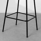 Banqueta Tropicália Com Estrutura Preta - Areia