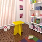 Banqueta Twister Tcil Móveis Amarelo