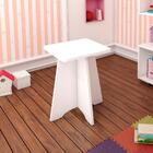 Banqueta Twister Tililin Móveis Branco