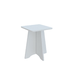 Banqueta Twister Tililin Móveis Branco