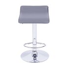 Banqueta Wave  Cinza/cromado