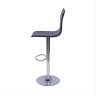 Banqueta Wave Alta Com Encosto Preta - Or Design