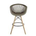 Banqueta Web Empório  Cinza