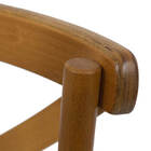 Banqueta X Alta Estofada Em Tecido Suede Katrina Espanha Bar