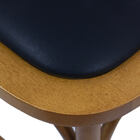 Banqueta X De Madeira Alta Estofada Em Couríssimo Katrina Esp