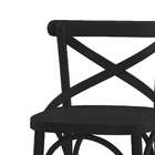 Banqueta X - Máxima Preto