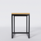 Banqueta Zartha Industrial Quadrada