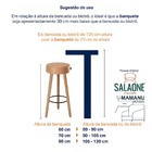 Banquetas Alta Cozinha Banco Bar Bancada Area Gourmet Bistro