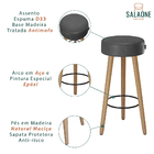 Banquetas Estofadas Altas Londres – Estilo Moderno Para Cozin