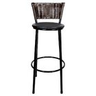 Banquetas Para Cozinha Café 4un Assento Preto