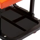 Banquinho Banqueta Para Mecânico Com Bandeja E Rodas