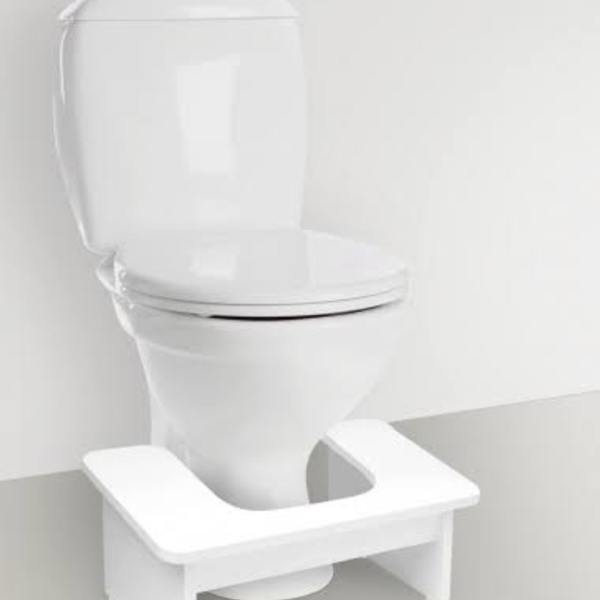 Banquinho De Cócoras Branco