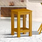 Banquinho De Madeira Maciça Baixo Cerejeira Nemargi