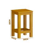 Banquinho De Madeira Maciça Baixo Cerejeira Nemargi