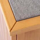 Bar 2 Portas Madeira Maciça Pedra Basalto Less Artemobili Amê