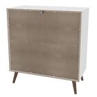 Bar Adega Alasca 2 Portas 1 Gaveta Branco/castanho - Politorno