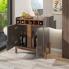 Bar Adega Lizz Cinza Perola/cedro - Casa D Móveis