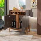 Bar Adega Madrid Cinza Perola Cedro