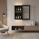 Bar Adega Peq Para Vinhos E Bebidas Cristaleira Suspenso De P