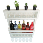 Bar Adega Speyside Em Mdf Branco De Parede