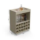 Bar Aparador E Adega Para 18 Garrafas Leblon Off White