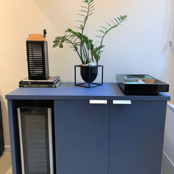 Bar Bancada Balcão Para Embutir Adega Vinhos