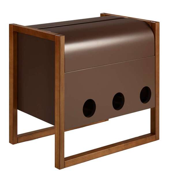 Bar Canyon 2 Pt Cacau E Marrom Escuro