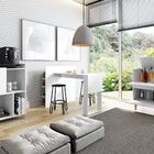 Bar Drink 3 Portas Basculantes Branco Tx - Be Mobiliário