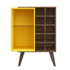 Bar E Adega Com 1 Porta De Vidro Capri Bar- Genialflex - Demo