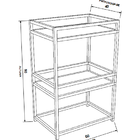 Bar E Adega Para Vinhos, Bebidas E Cristaleiras Royal - Marsa