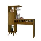 Bar Para Sala Com Bancada Web Freijó Primus